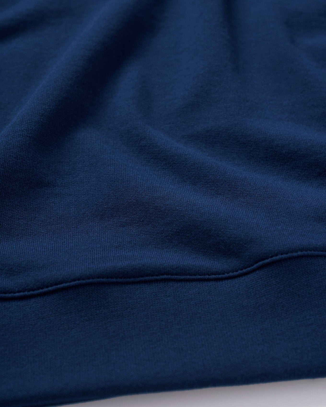 ReApparel Basura Crew Neck . in color Navy Blue and shape long sleeve